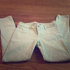 Abercrombie jeans in Mint green